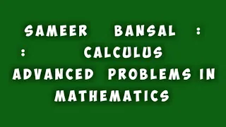 Sameer  bansal    function  Advanced  problem