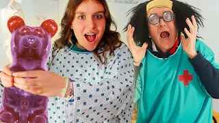 COMMENT RAMENER DES BONBONS A L'HOPITAL ! - PINK LILY