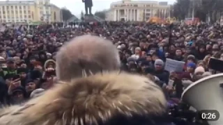 Митинг в Кемерово 27.03.2018. Приехал Путин!