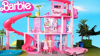 Jugando con Casa de Muñecas y Barbie "La Pelicula"