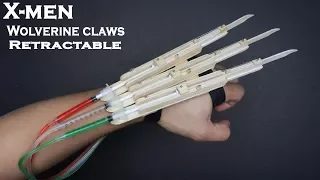 X-MEN WOLVERINE Retractable Claws - DIY Explained