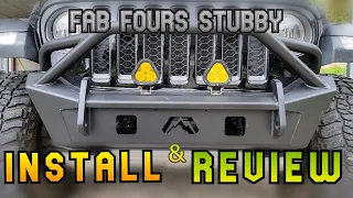 Fab Fours Stubby Bumper Install on a Jeep Mojave Gladiator- Does it fit? Worth it?