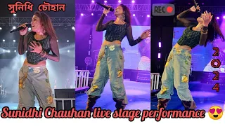 "Sheila Ki Jawani " song by Sunidhi Chauhan live performance😍 #viral #trending  #sunidhichauhansongs