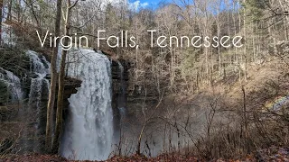 Virgin Falls, Tennessee HIGH WATER!