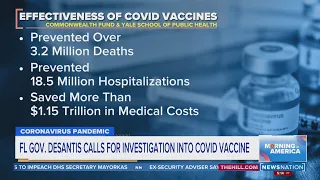 Florida Gov. DeSantis calls for investigation into COVID vaccine | Morning in America