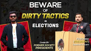 DIRTY TACTICS - How to win student council elections Part 3 - Tips Strategies - اردو / हिंदी