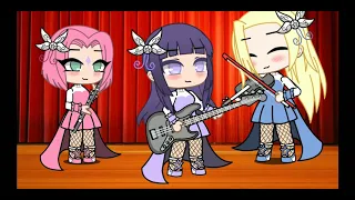 Meme 🎶музыкальные инструменты🎶//Gacha Club//Hinata Hyuga//(Hinata, Sakura, Ino)