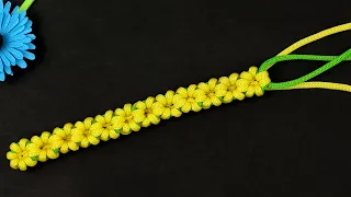 How to tie easy knot pattern # Paracord/Macrame #2