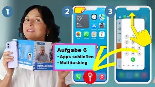 Neuer iPhone Kurs: Aufgabe 6 Apps und Multitasking. iPhone-Kurs für Einsteiger.