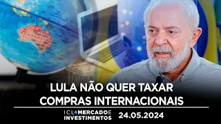 ICL MERCADO E INVESTIMENTOS - 24/05/24 - LULA AFIRMA QUE DEVE VETAR MEDIDA CASO APROVADA