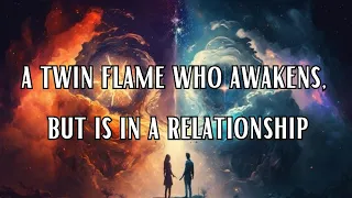 What happens to a twin flame who awakens but is in a relationship with someone else?