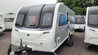 2024 Bailey GT75 Brindisi - the new 8ft Wide Island Bed model from Bailey