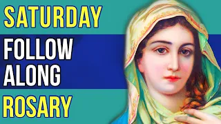 SATURDAY - JOYFUL - Follow Along Rosary - 15 Minute - STRINGS - Rosary Prayer in English