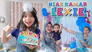 LEIKA HIAS KAMAR ADIK BAYI LEXIE 😍LEIKA DIMARAHIN BUNDA BELANJA BORONG ONLINE SHOP SAMPE HABIS