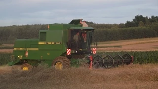 Żniwa Rzepakowe 2014 odc II John Deere 1188 * Fendt 312 * Fendt Favorit 818