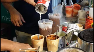 Thai Street coffee Shop - Thai Street Tea at Chatuchak Weekend Market - Bangkok Thailand