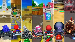 Mario Kart 7 CTGP-7 // All 12 Mario Kart DS Courses [150cc]