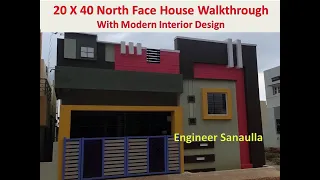 20 X 40 North Face House Walkthrough || 800 Sft North Face House Walkthrough