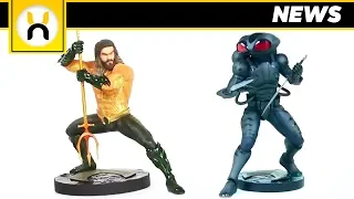 FIRST LOOK at Classic Aquaman and Black Manta DCEU Suits