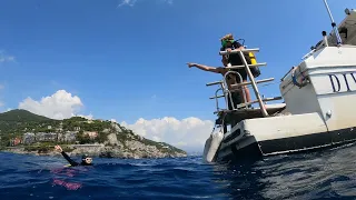 Immersione Bergeggi Spotorno - Battesimo del Mare - Pifferaio