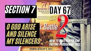 Day 67 MFM 70 Days Prayer & Fasting Programme 2021 Prayers