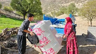 "Unveiling the Grit: The Hard and Exhausting Life of Sajjad Varahleh's Nomadic Journey"🏗️🏕️