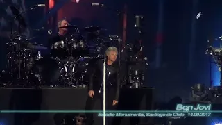 Bon Jovi - Living on a Prayer ( Estadio Monumental, Santiago de Chile - 14.09.2017 )