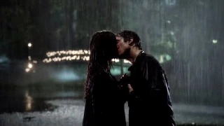 Damon and Elena 6x07 Rain Kiss (Full)