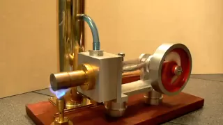 Gamma stirling engine-water cooled