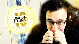 Watching the 10 Year Anniversary of League Of Legends! (Speechless)