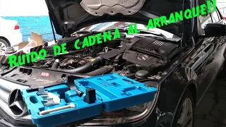 Mercedes Benz. DTC P0017. Hacía ruido al arranque!!