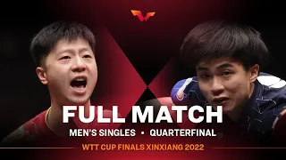 FULL MATCH | LIN Yun-Ju vs MA Long | MS QF | WTT Cup Finals Xinxiang 2022