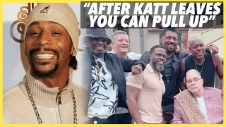 Katt Williams Disses Kevin Hart & Lil Rel after Tiffany Haddish Alludes to Him Avoiding Kev AT EVENT