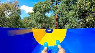 1.1 km Longest Water Slide ever in Malaysia (Escape Theme Park)