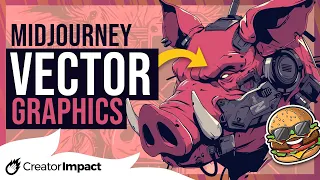 Create VECTOR ART in Midjourney!