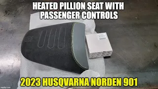 2023 Norden 901 Part 16 (Heated ergo pillion seat with passenger controller)