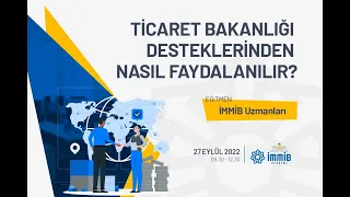 Ticaret Bakanlığı Desteklerinden Nasıl Faydalanılır?