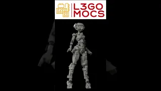 Lego MOC Robot Girl #short