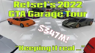 Retset's 2022 $350M Real World GTA Online Garage Tour