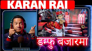 KARAN RAI | DAMPHU BAZAAR| REACTION semi final The Voice of Nepal Season 4