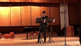 Catharsis for solo flute -Cem Önertürk