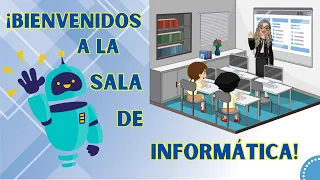 Normas de la sala de informática - animada