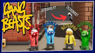 Smashing Fun in Gang Beasts | Live Gameplay Bonanza | Road To 1k Subs - Soulkaiop