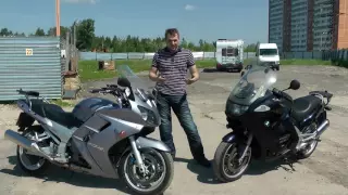 YAMAHA FJR1300 vs BMW K1200GT (не очень удавшийся тест)