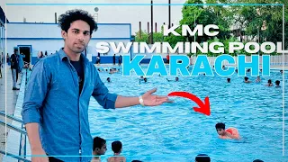 Aamir Race Har gay | 😅KMC Sports Complex Swimming Pool