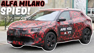 Alfa Romeo Milano Spied Road Testing For The First Time In Production Form!