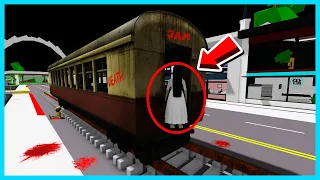 MIPAN & ZUZUZU Naik Kereta Hantu Di Jam 3 Malam! Penumpang Nya Hantu Semua - Roblox Roleplay