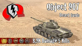 Object 907  |  8,9K Damage 5 Kills  |  WoT Blitz Replays