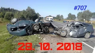 ☭★Подборка Аварий и ДТП/Russia Car Crash Compilation/#707/October 2018/#дтп#авария