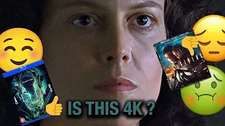 Aliens (1986) 4K UHD Blu-ray VS Blu-ray Comparison | No Remaster? Fake HDR? Lazy AI Upscale?